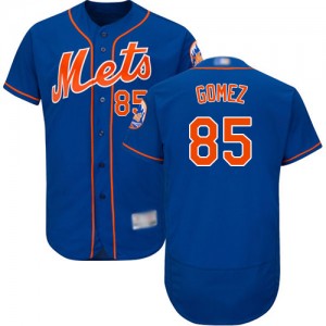 Authentic Men's Carlos Gomez Royal Blue Alternate Jersey - #85 Baseball New York Mets Flex Base