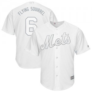 Authentic Men's Jeff McNeil White Jersey - #6 Baseball New York Mets 