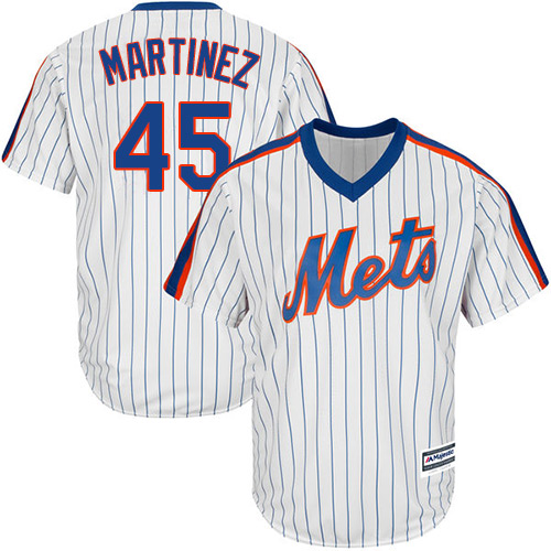 Authentic Youth Pedro Martinez White Alternate Jersey - #45 Baseball New  York Mets Cool Base